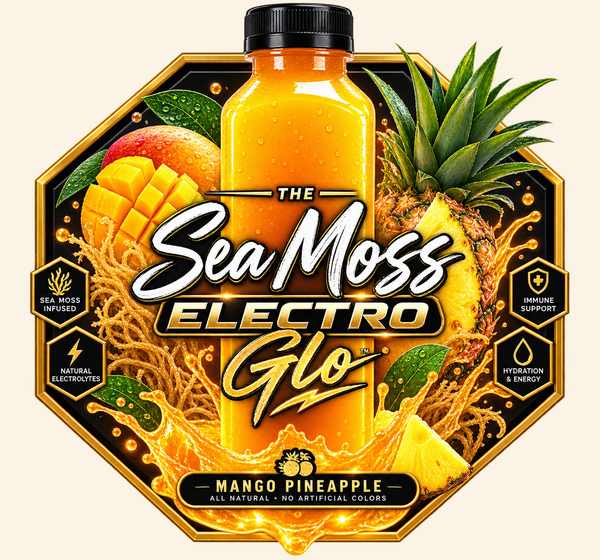 The Sea Moss Electro-Glo (Mango Pineapple Kick)