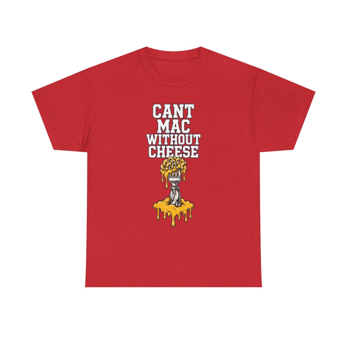 Can't Mac Without Cheese Tee - Red