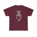Fed Is My Love Language Tee - Maroon